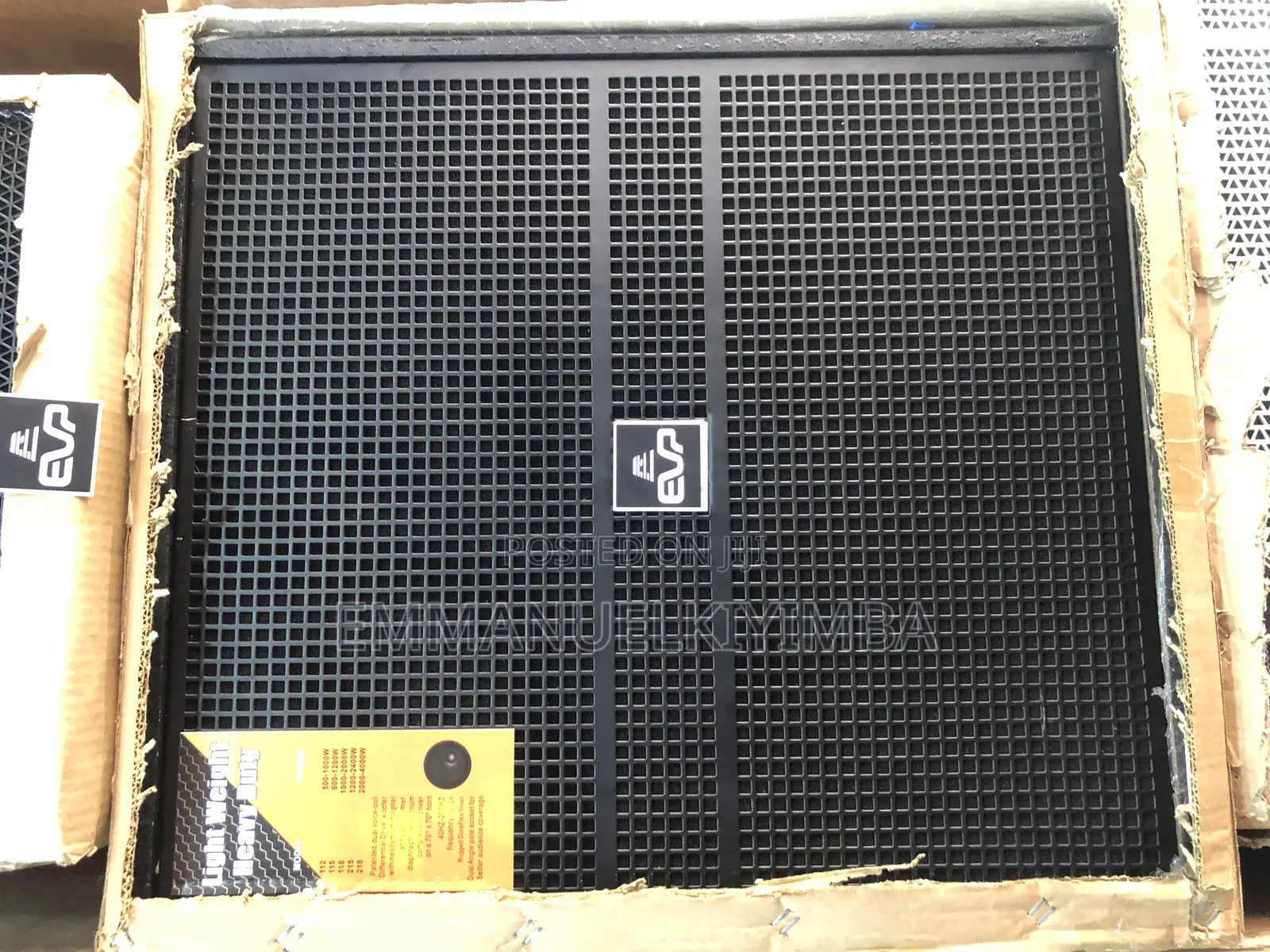 Ev Bass Speaker