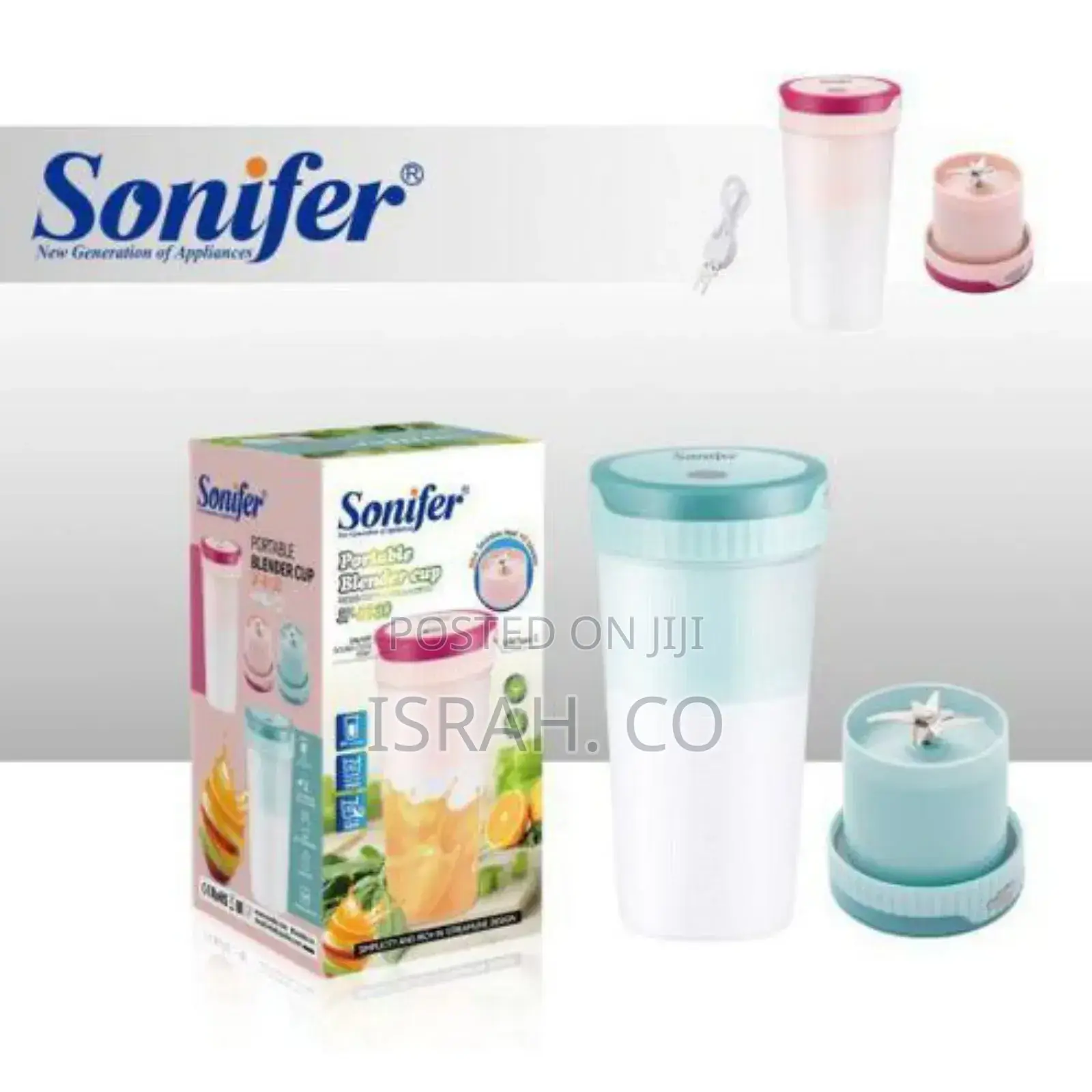 Sonifer Rechargeable Portable Blender Juicer Smoothie Maker