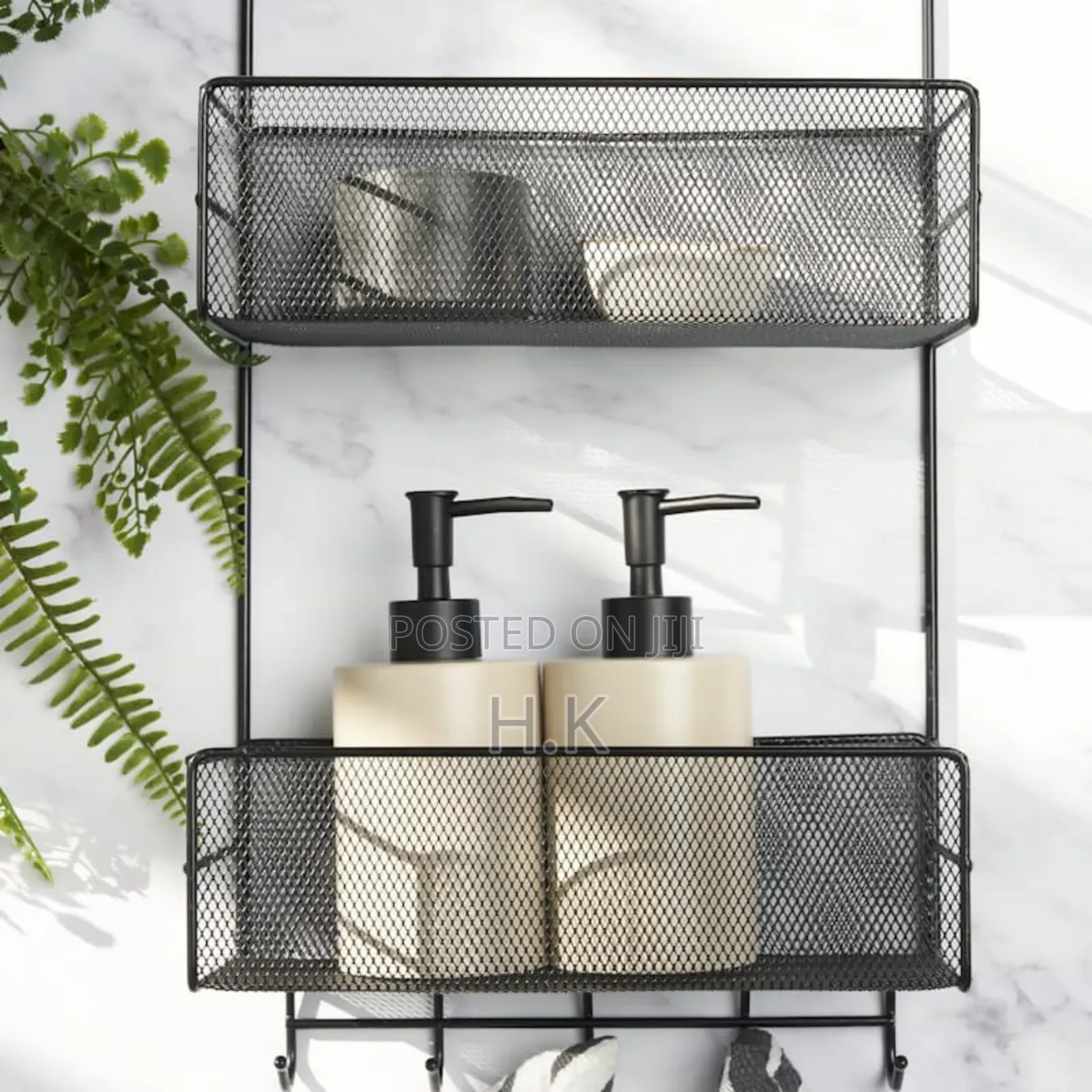 Double Iron Mesh Organizer