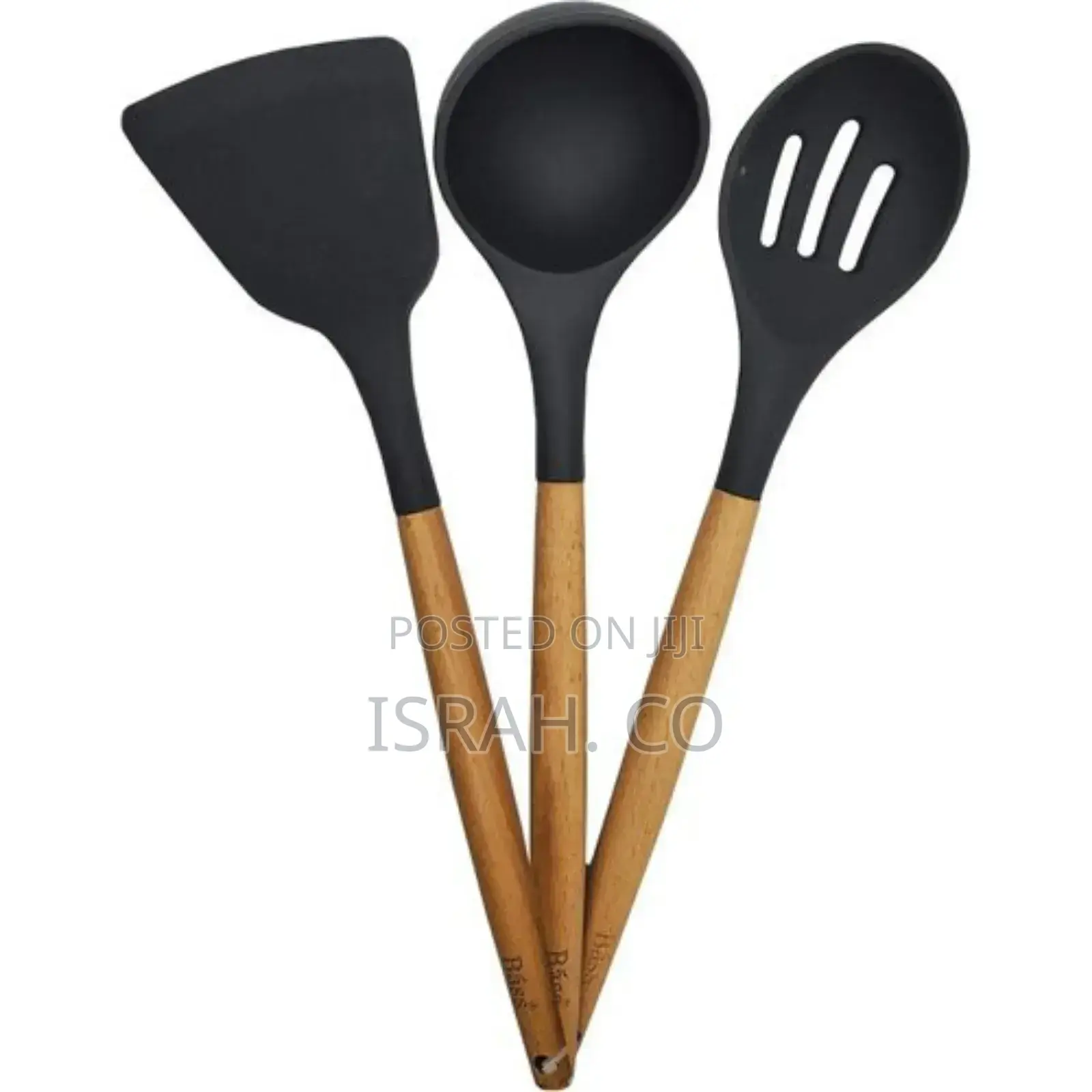 Bass 11 Piece Stainless Steel Modern Knife Set On