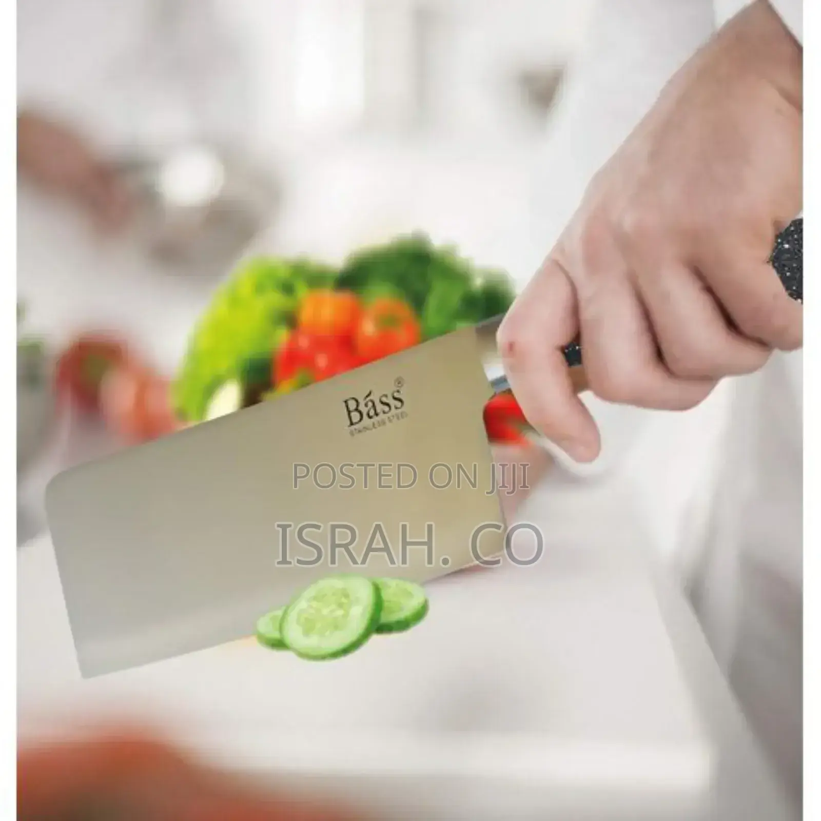 Bass 11 Piece Stainless Steel Modern Knife Set On
