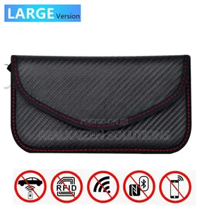 Cellphone| Key | Atm | Signal Block Carbon Fibre Faraday Bag
