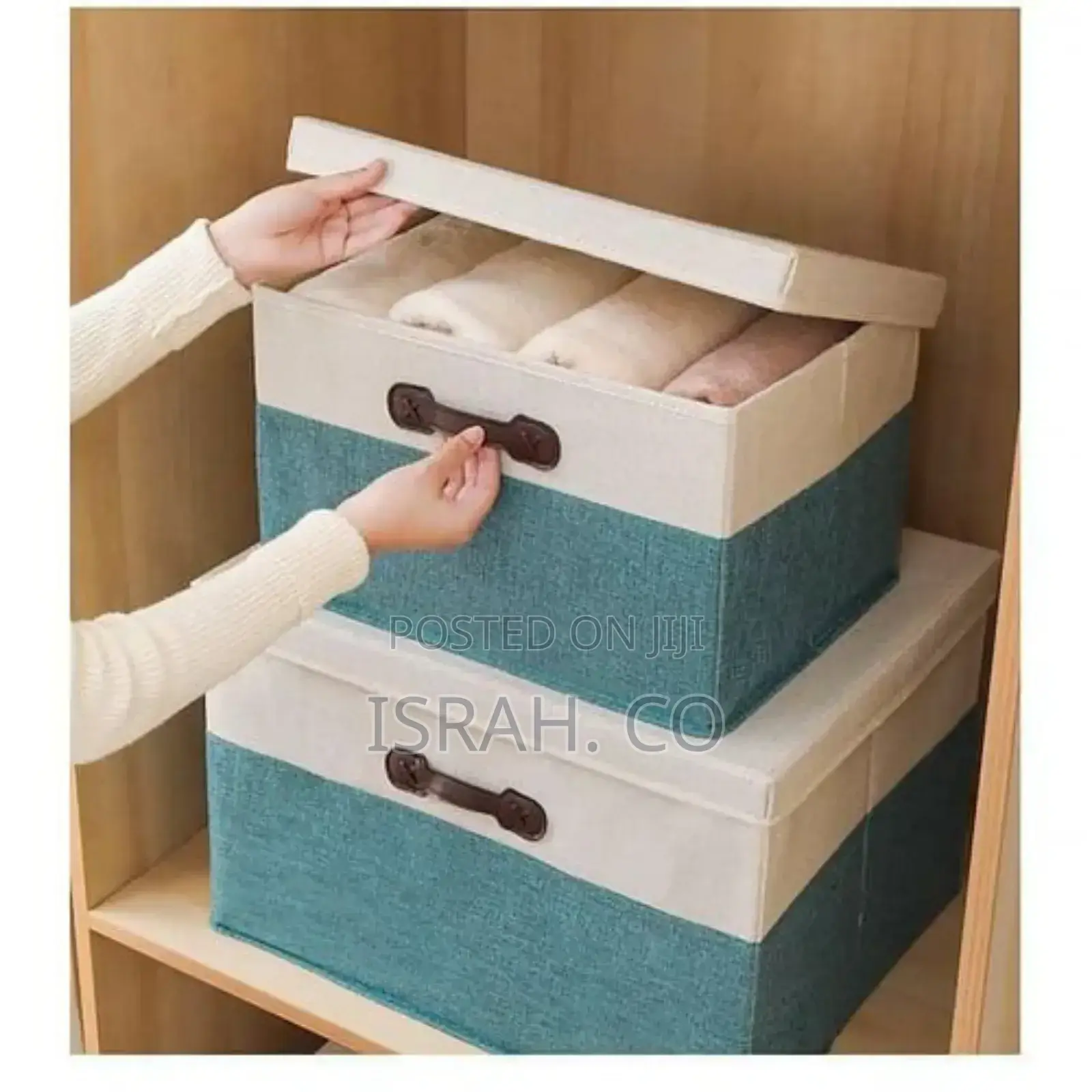 Toy Containers Documents Caseswith Lids Fabricorganizer Bins