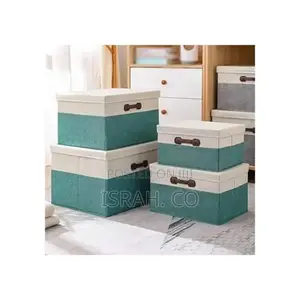 Toy Containers Documents Caseswith Lids Fabricorganizer Bins