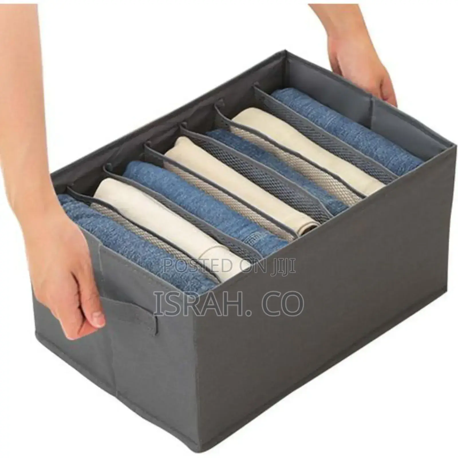 Wardrobe Storage Bins Collapsible Fabric Clothes Organiser