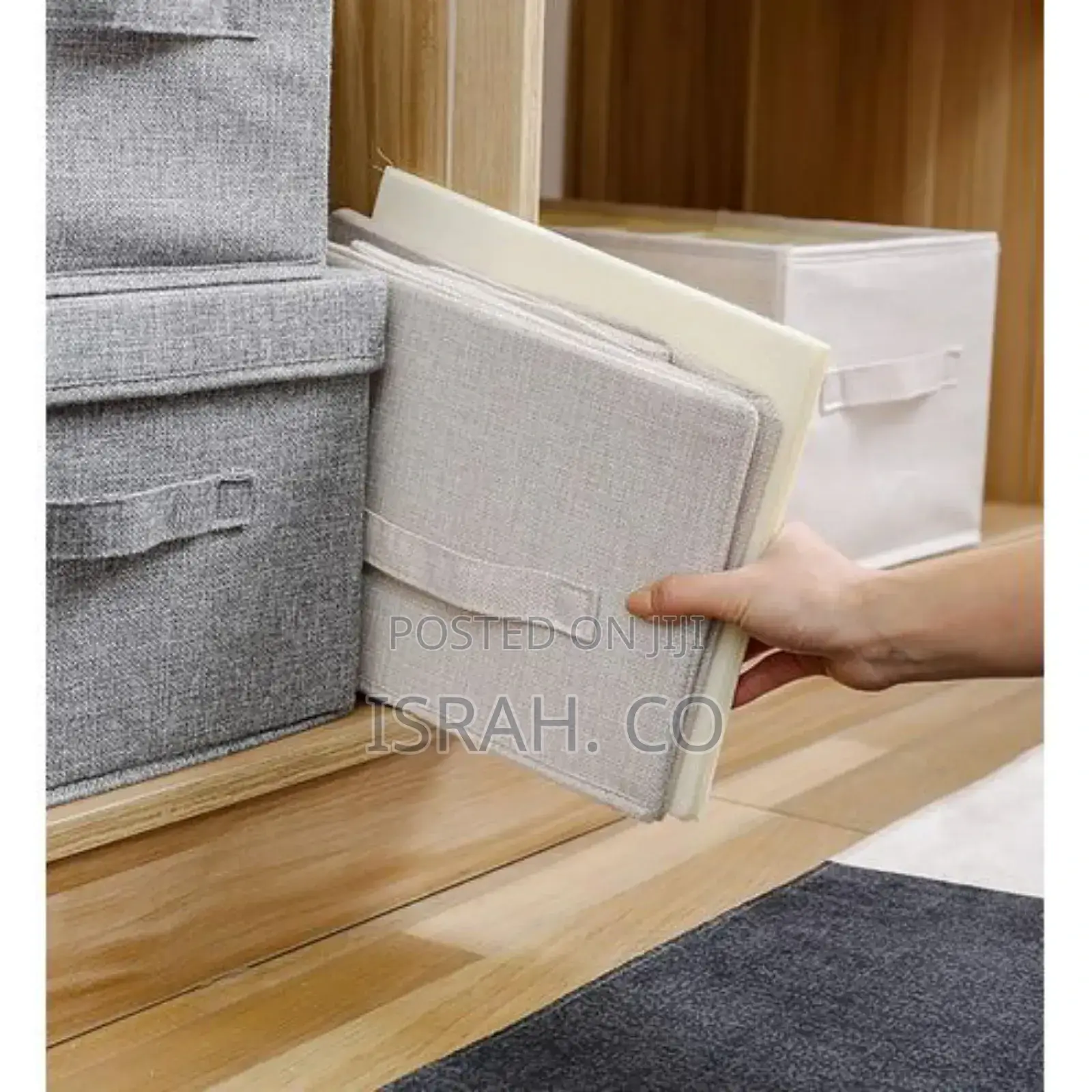 Organiser Bag With Handle and Built-in Pp Board Closet Drawe