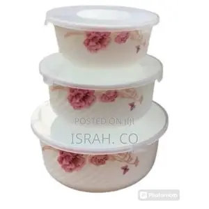 Opal 3 Piece Floral Serving Bowl Mixiing Bowl Set
