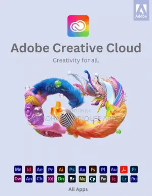 Adobe Creative Cloud (All Apps) | 1 Year | Redeem Code