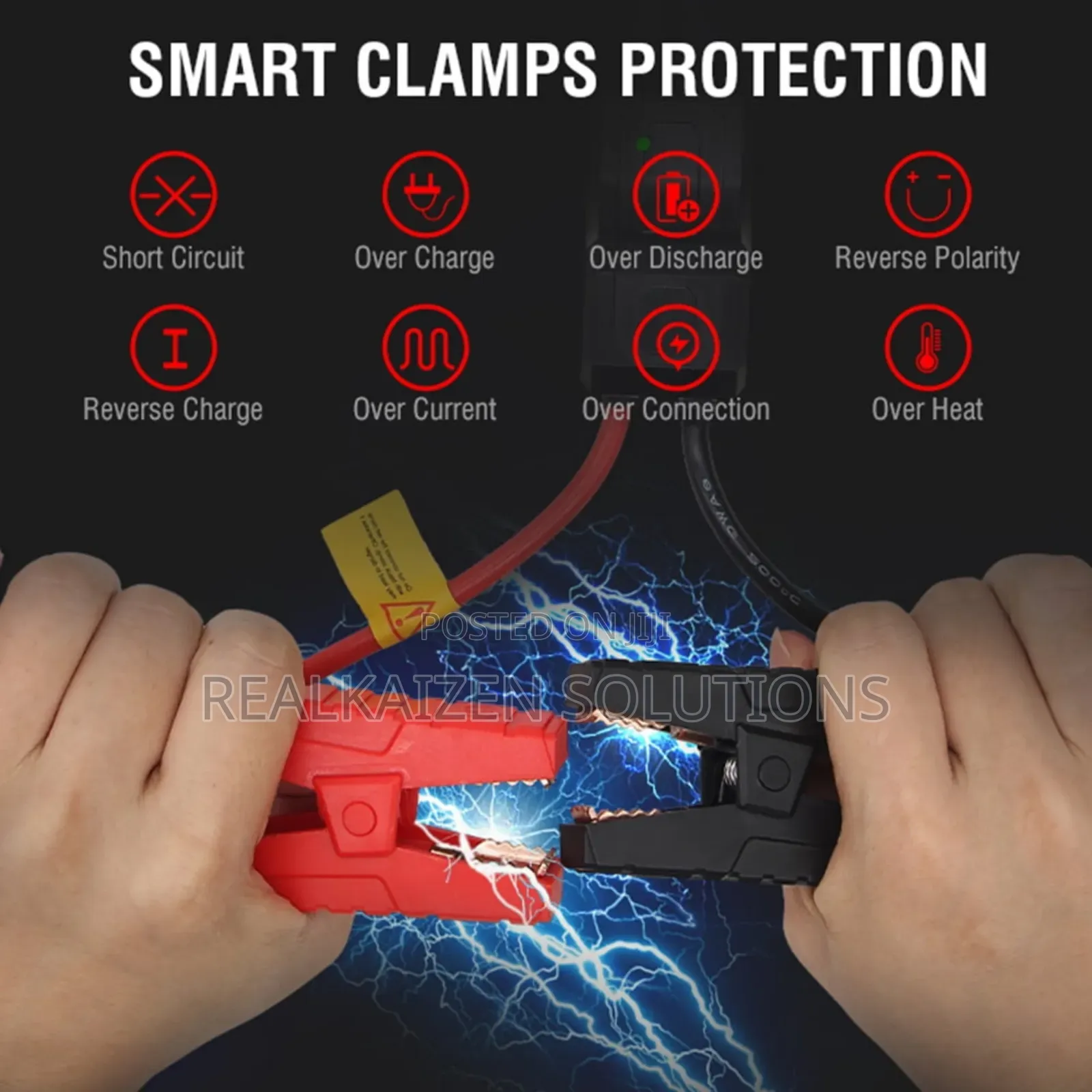 Power Car Jump Starter Power Pack With Air Compressor
