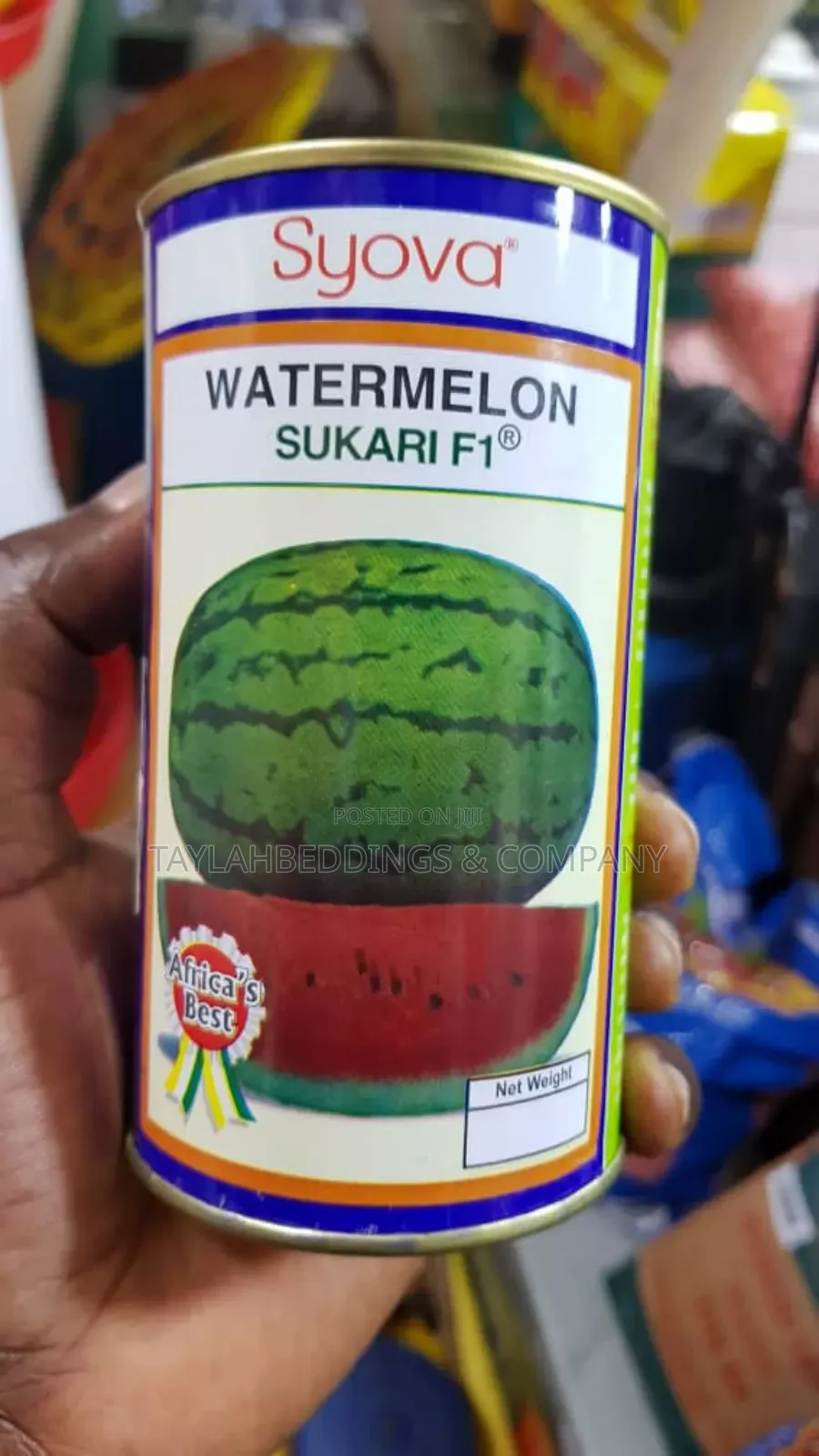 F1 Sukari Hybrid Watermelon Seeds – 50g
