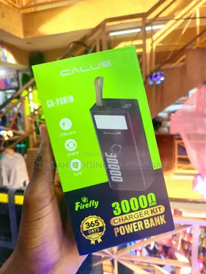 30000mah Calus Portable Fast Charging Power Bank With Led