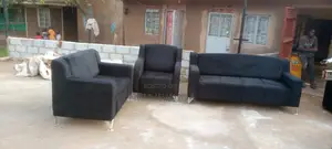 Black Sofa Set