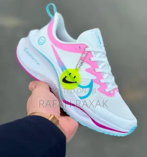 Original Women’S White/Pink Nike Air Zoom X Smiley Sneaker
