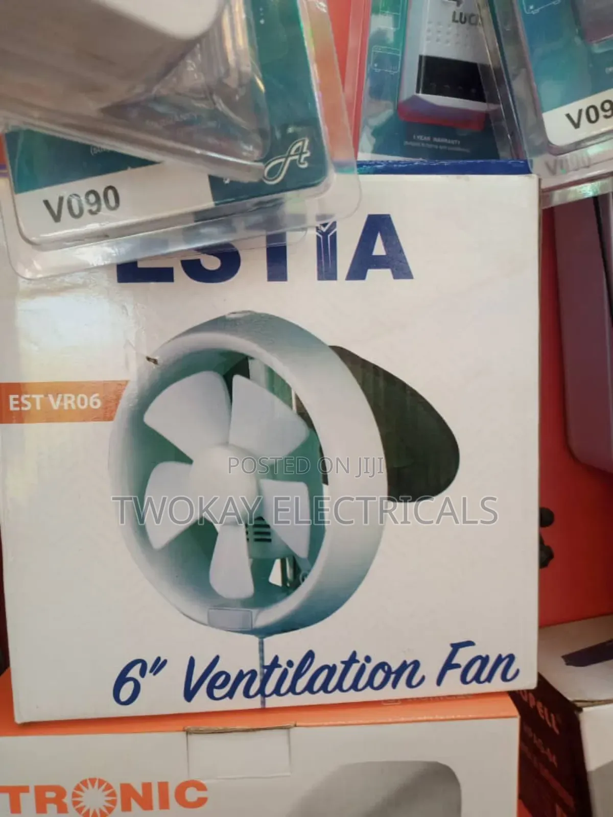 Extract Fan 6 Inch Round