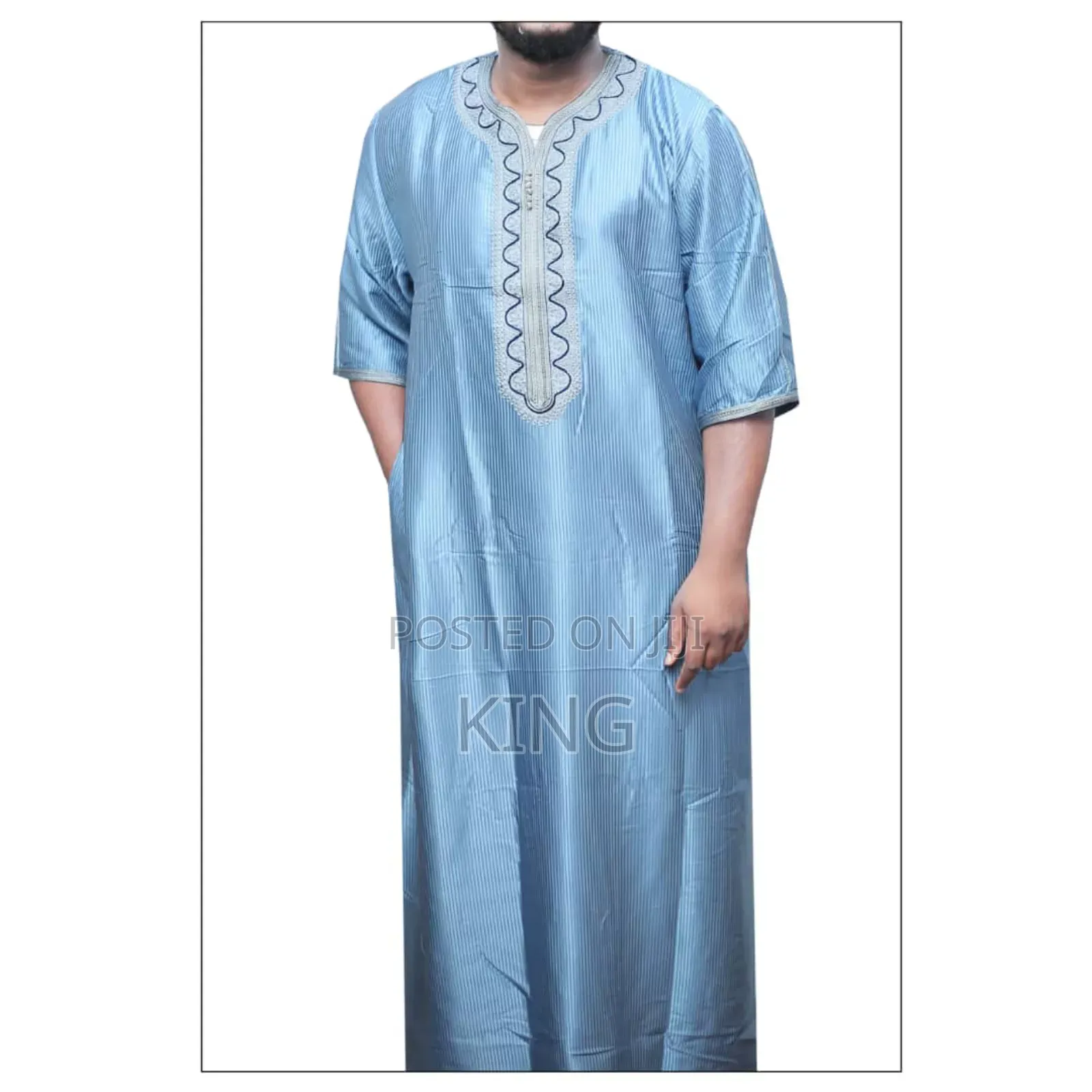 Half Sleeve Kanzu Islamic Kaftan
