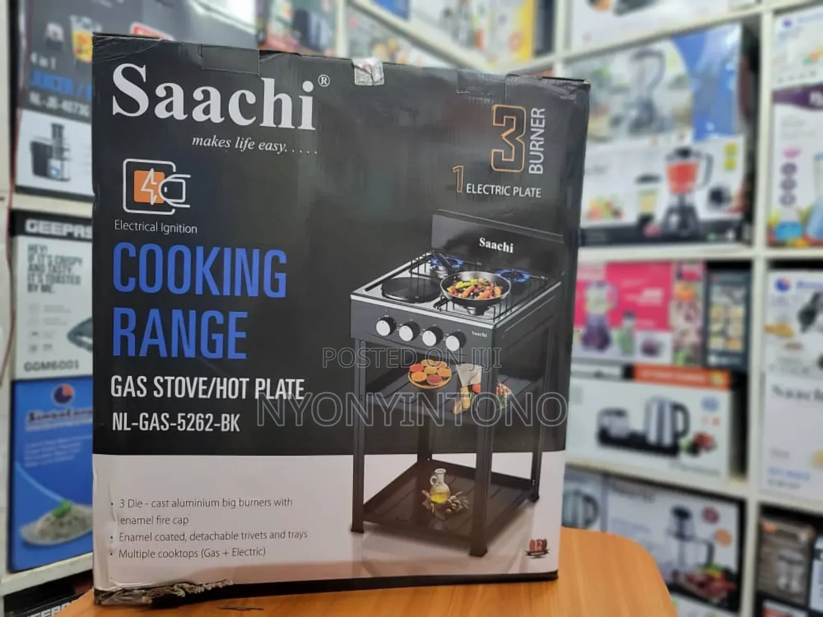 Saachi 2.8litres Automatic Rice Cooker With Steamer Tray