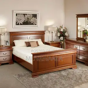 Mahogany Color Bed 5by6