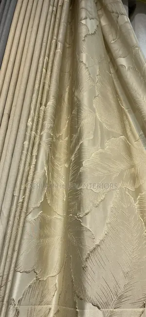 England Imported Quality Curtains (Fabric Only )