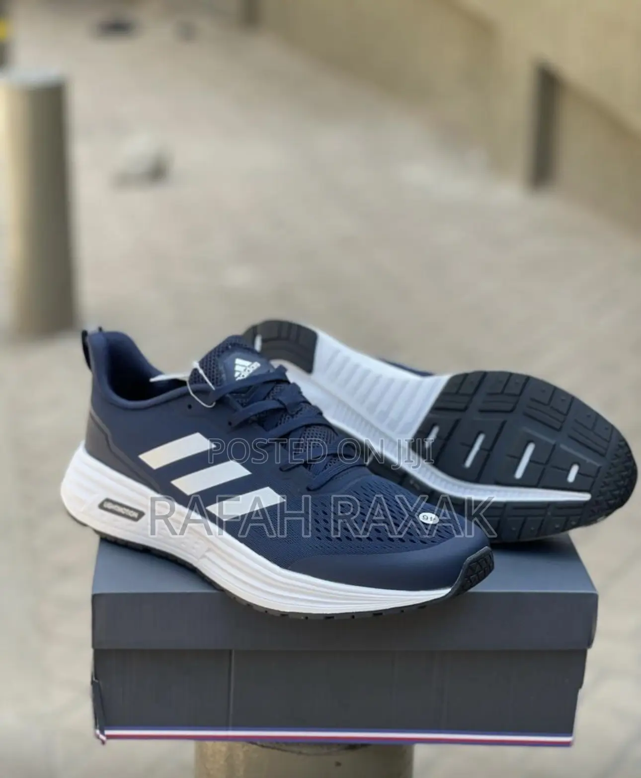 Original Blue/White Adidas Lightmotion Running Sneaker