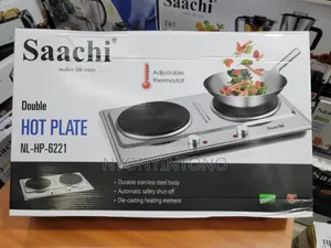 Saachi Automatic Adjustable Double Solid Hot Plate