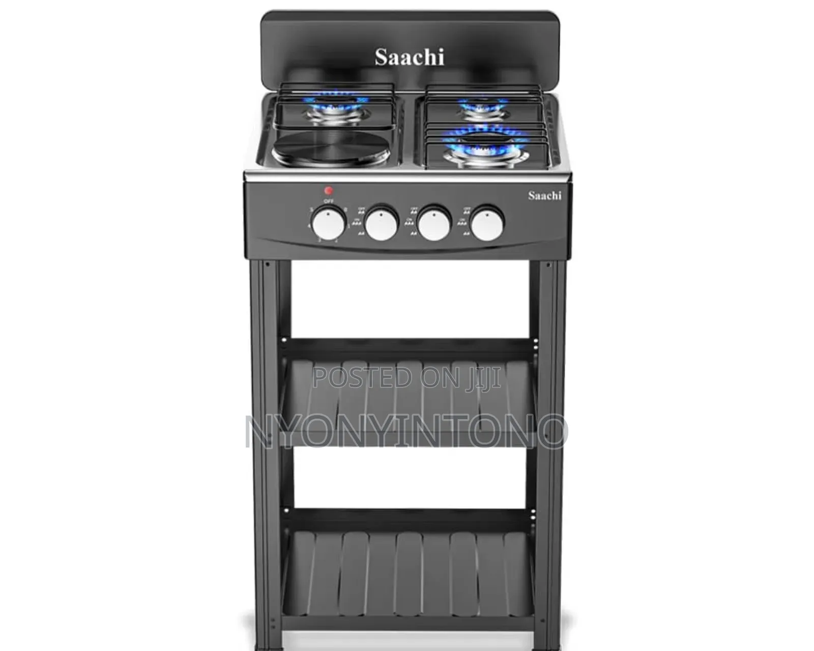 Saachi 3 + 1 Free Standing Cooker With Auto-Ignition