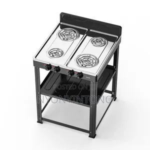 Saachi 4burner Full Electric Coilled Hotplates on Stands