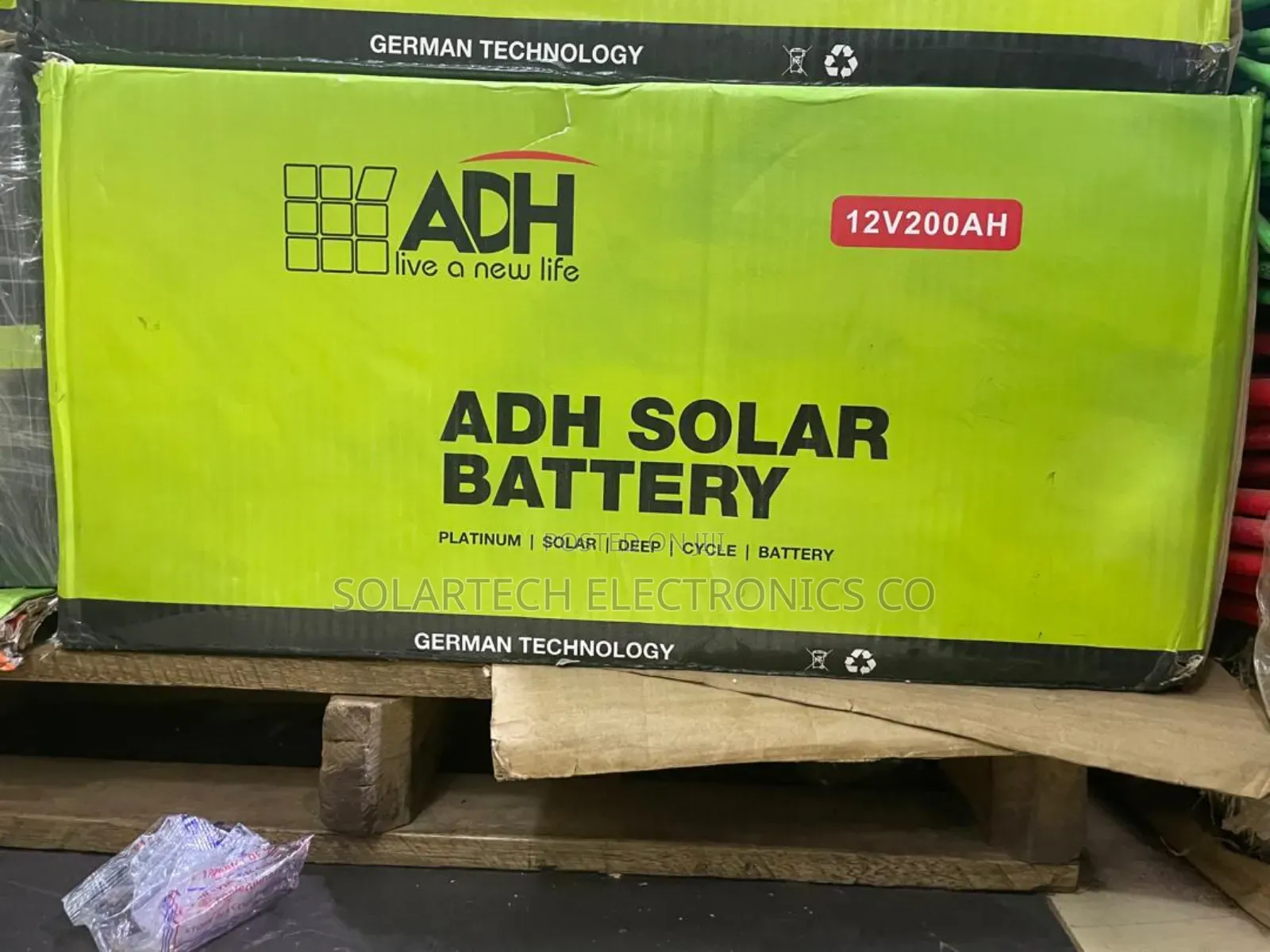 200ah Adh Solar Batteries Kaid