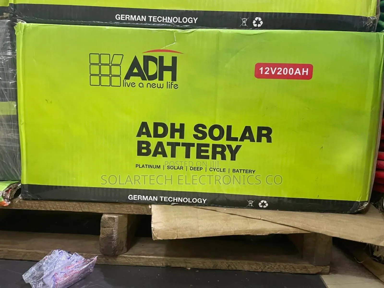 200ah Adh German Technology Solar Battery Sako