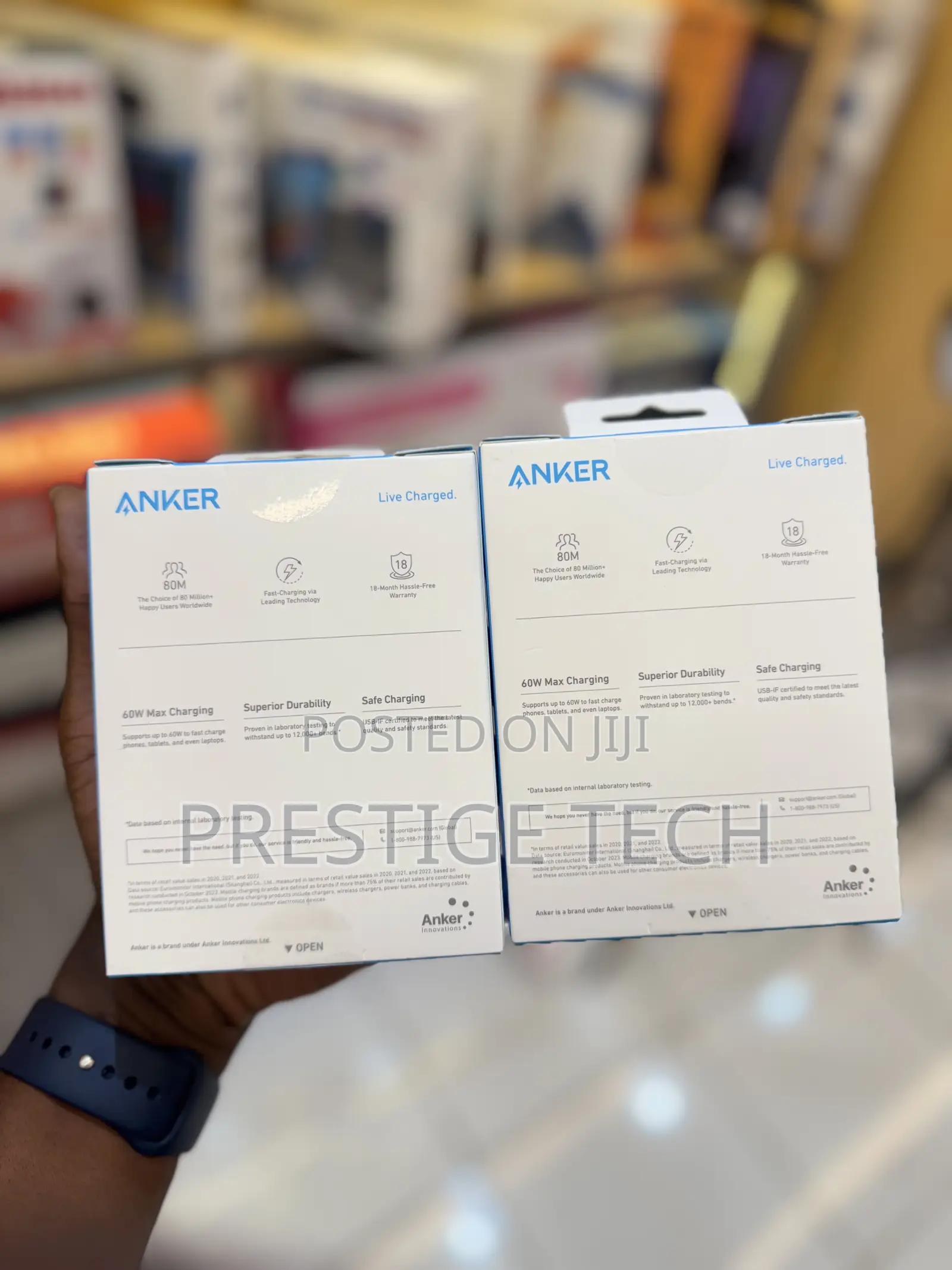 Anker 322 Usb C to Usb C Cable 60w (Type C to C Cable)
