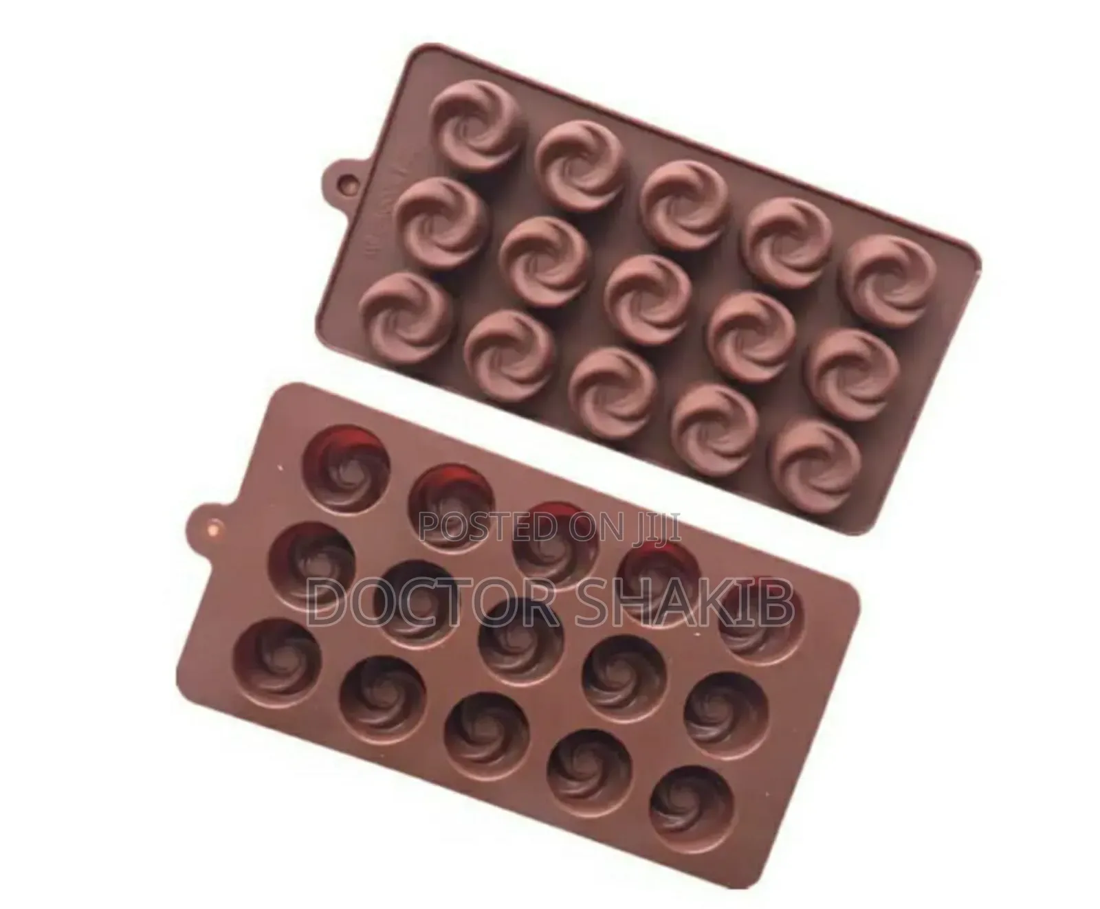 Silicone Chocolate Molds Rose Candys