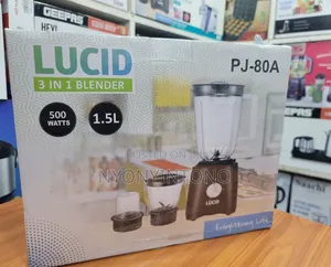 Lucid Top-Quality 3 in 1 Juice Blender, Chopper Grinder