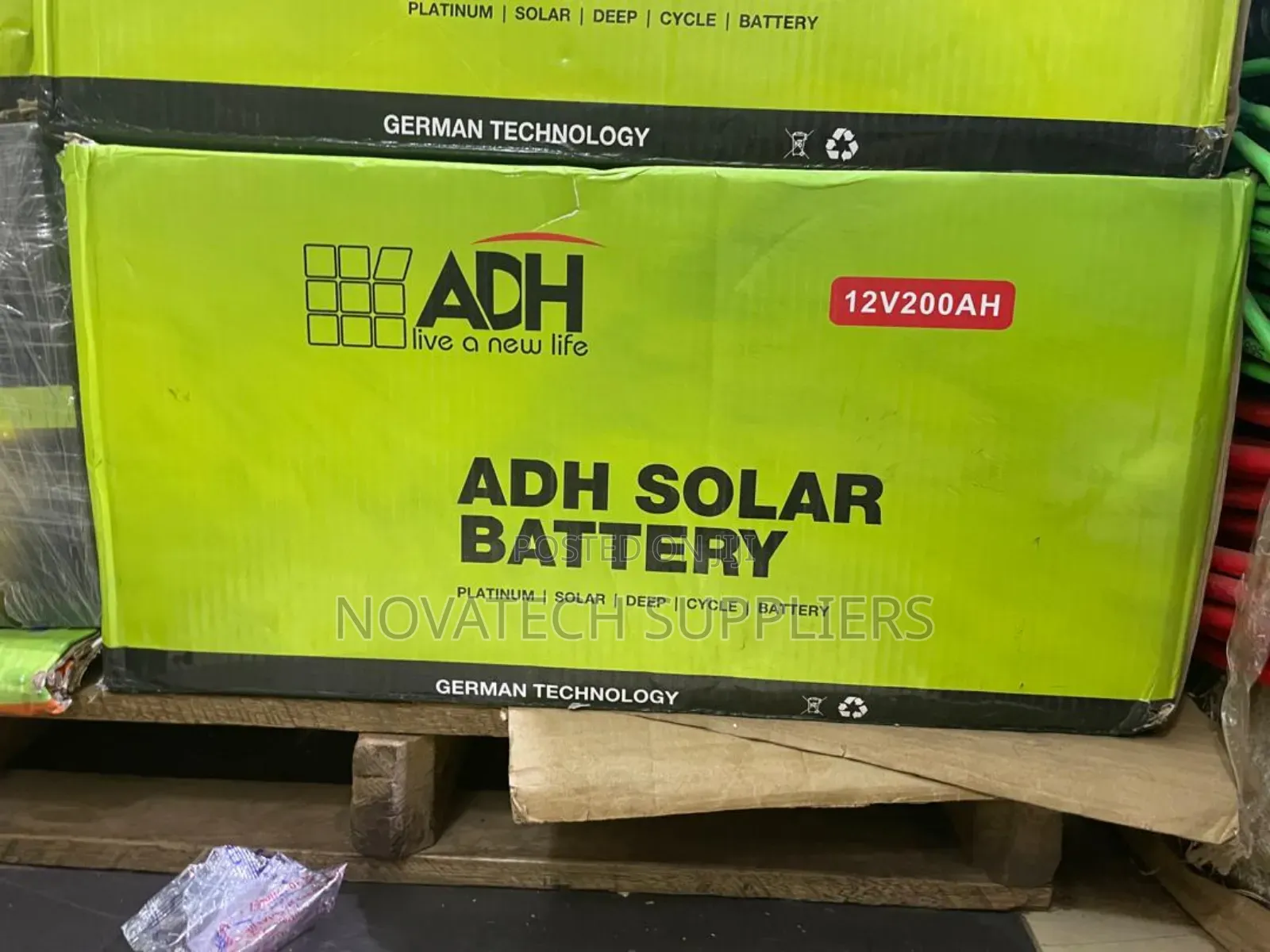 200ah German Technology Adh Solar Batteries Kj