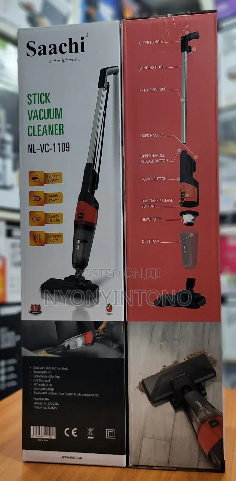 Saachi Top-Quality Hand Held Multi- Surface Vacuum Cleaner