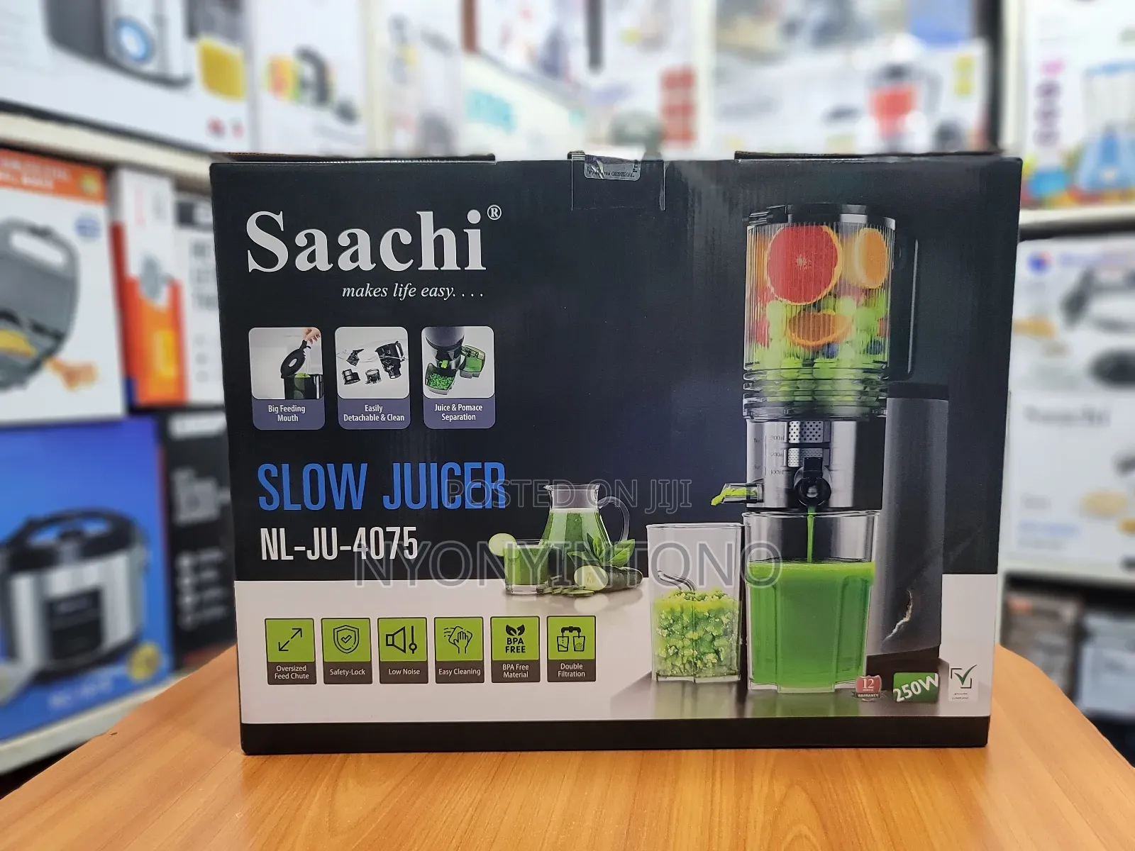 Saachi Automatic Slow Juicer Nl-Ju-4075