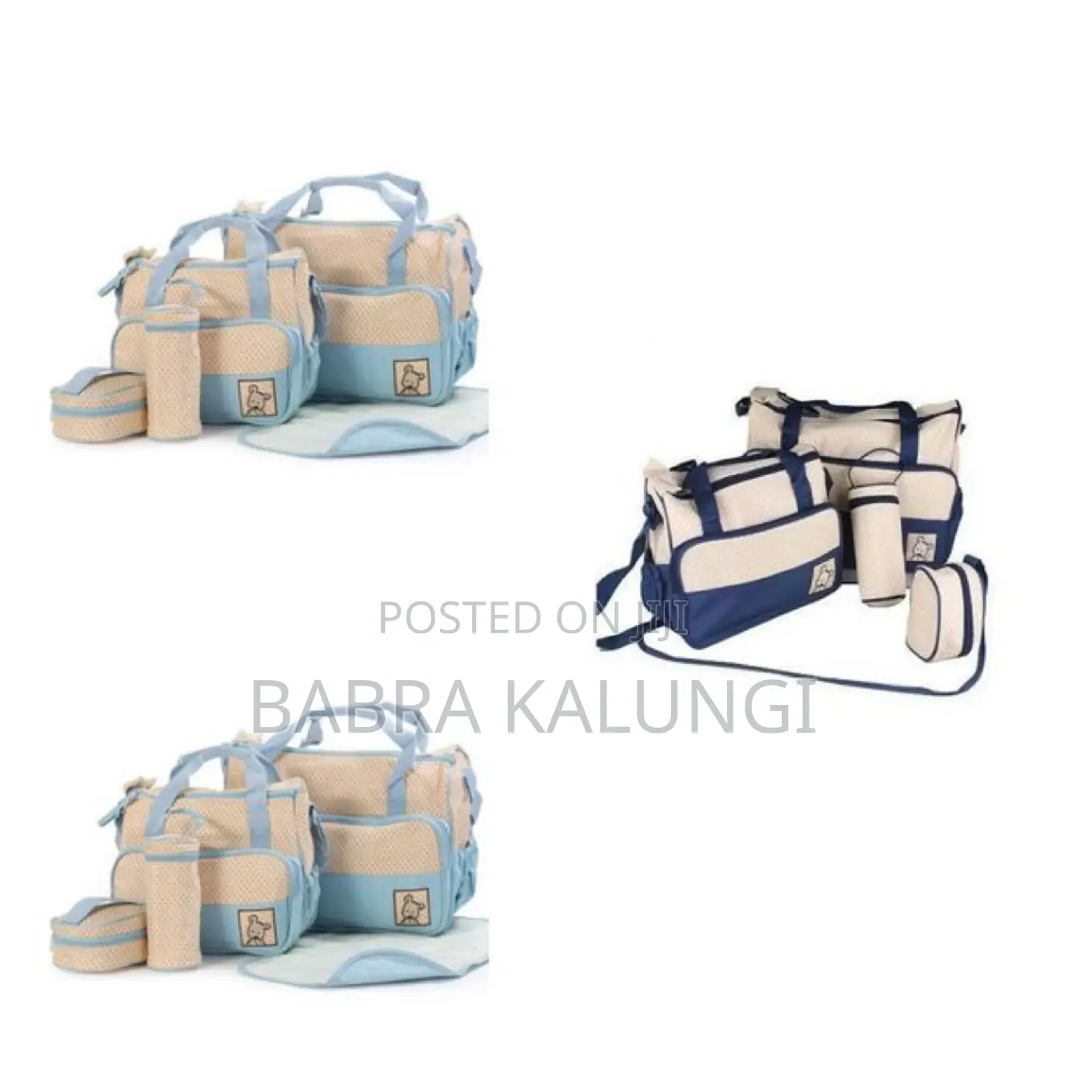 5pcs Baby Diaper Bag Set (Neavy