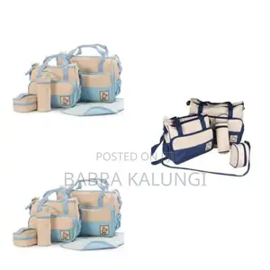 5pcs Baby Diaper Bag Set (Neavy