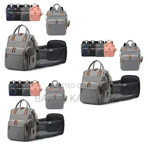Baby Bed and Backpack With Changing Station for Infants