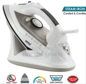 Quality Sanford Cord and Cordless Stream Iron