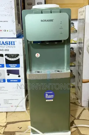 Sonashi 3tap Water Dispenser With Compressor 3yrs Waranty