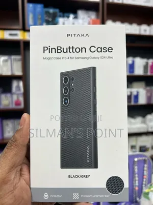 Pitaka Pinbutton Case for S24 Ultra
