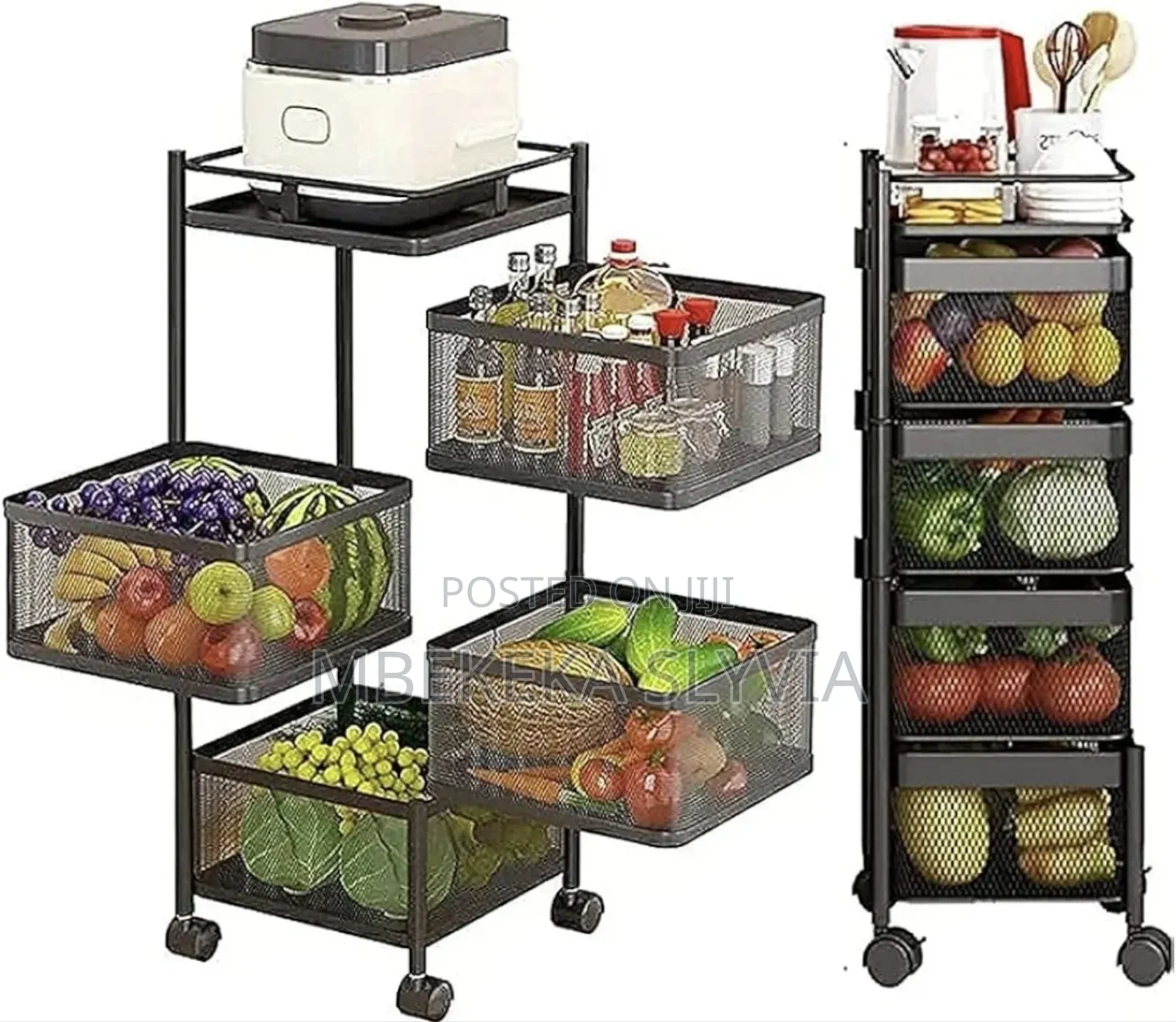 Kitchen Storage Rack/Storage Shelves Kitchen Organizer 4tier