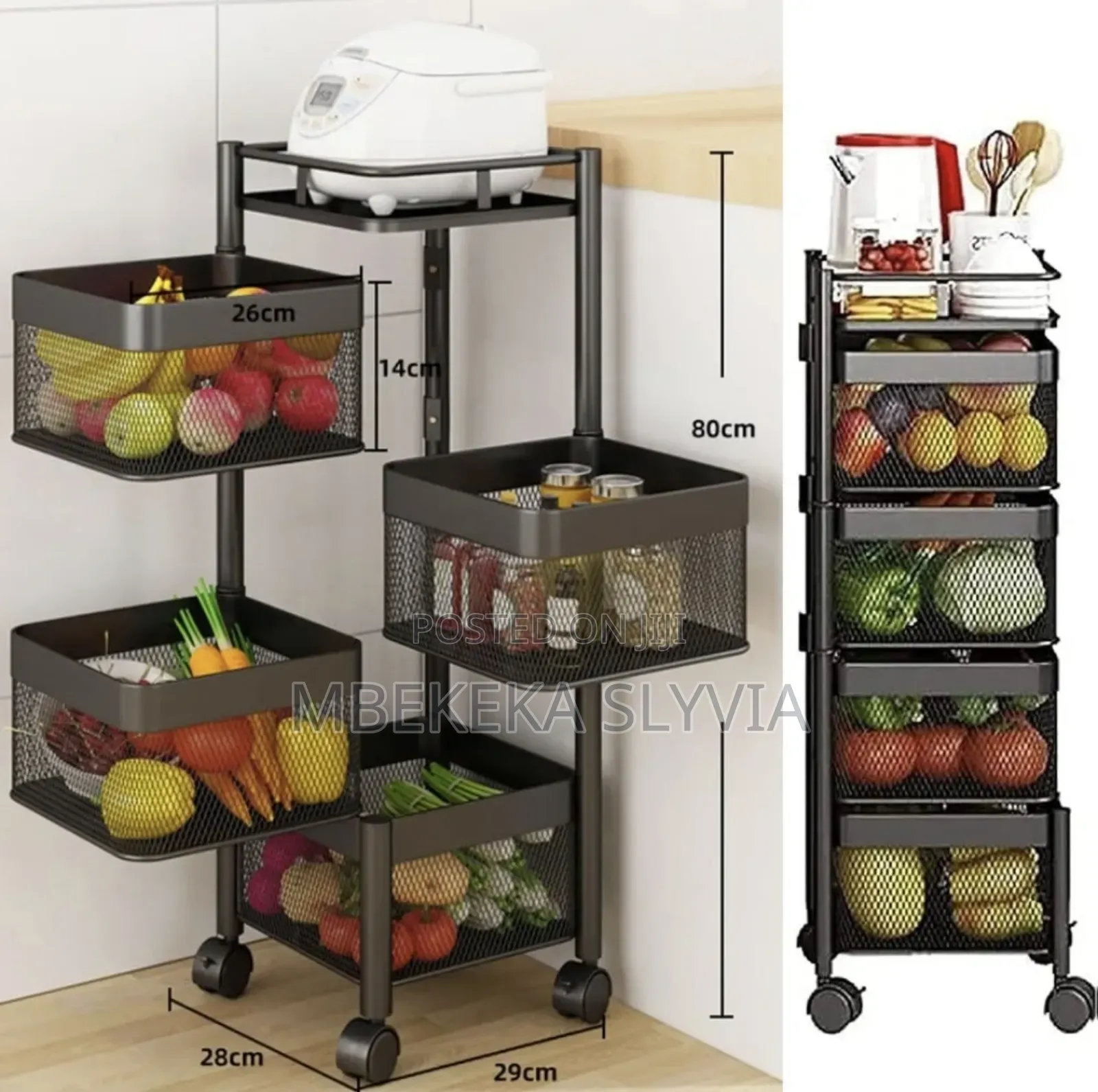 Kitchen Storage Rack/Storage Shelves Kitchen Organizer 4tier
