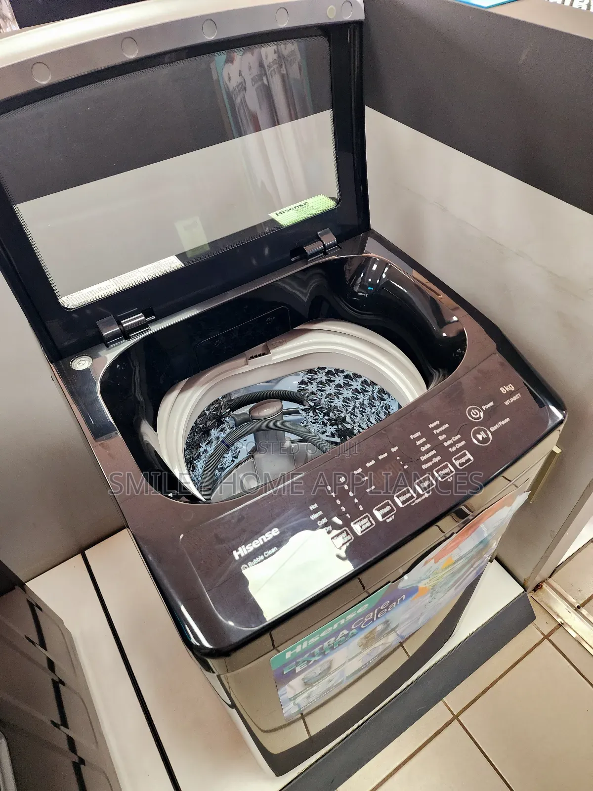 Hisense 8kgs Fully Automatic Washing Machine Toploader