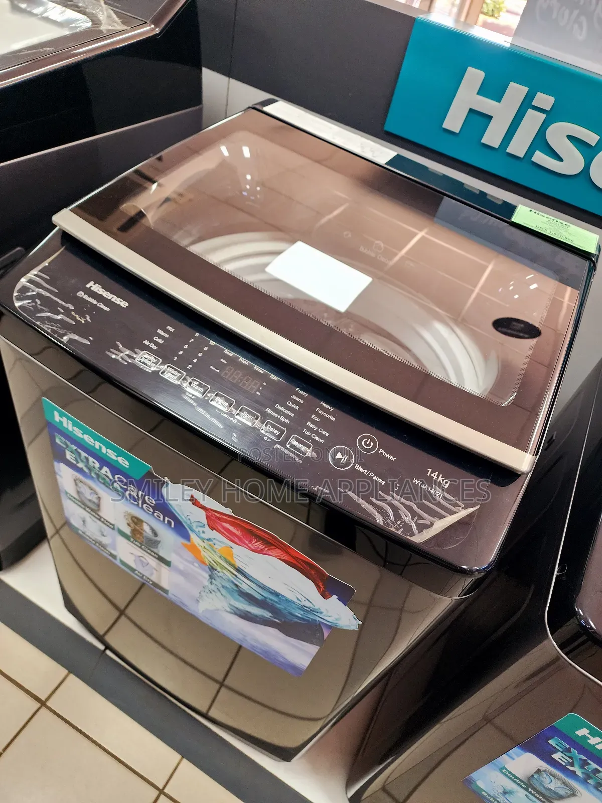 14kgs Hisense Toploader Fully Automatic Washing Machine