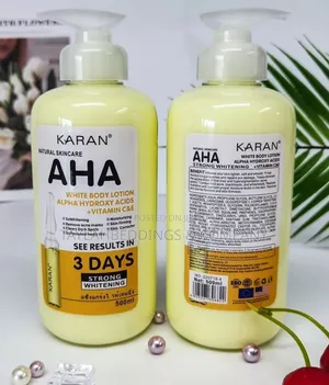 Karan Natural Skincare Aha White Bodylotion With Vitamin C E