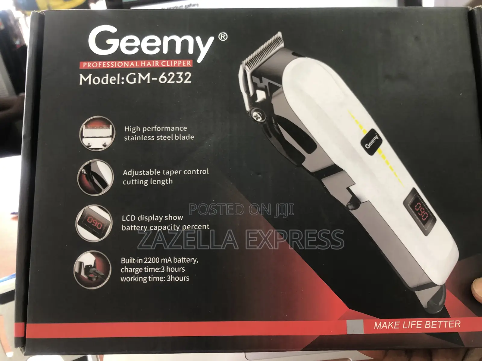 Geemy Professional Hair Clipper