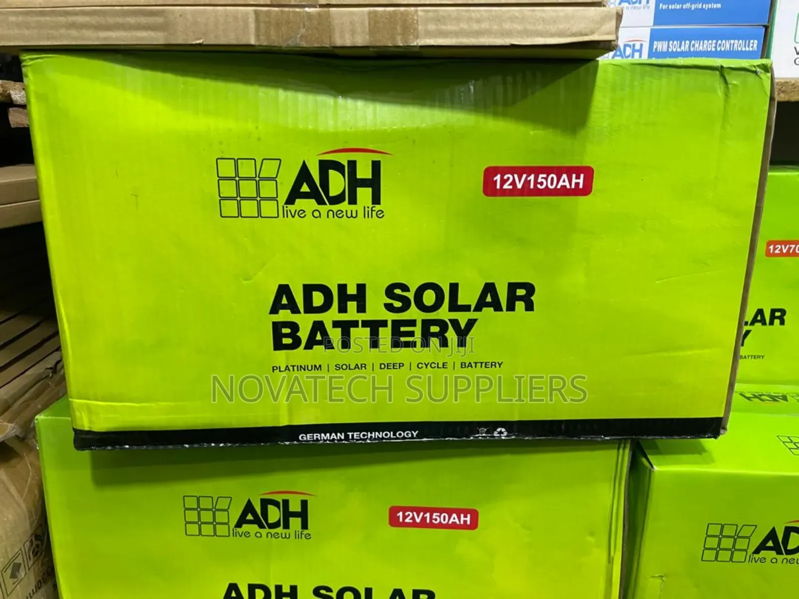 150ah German Technology Solar Powder Battery Dekn