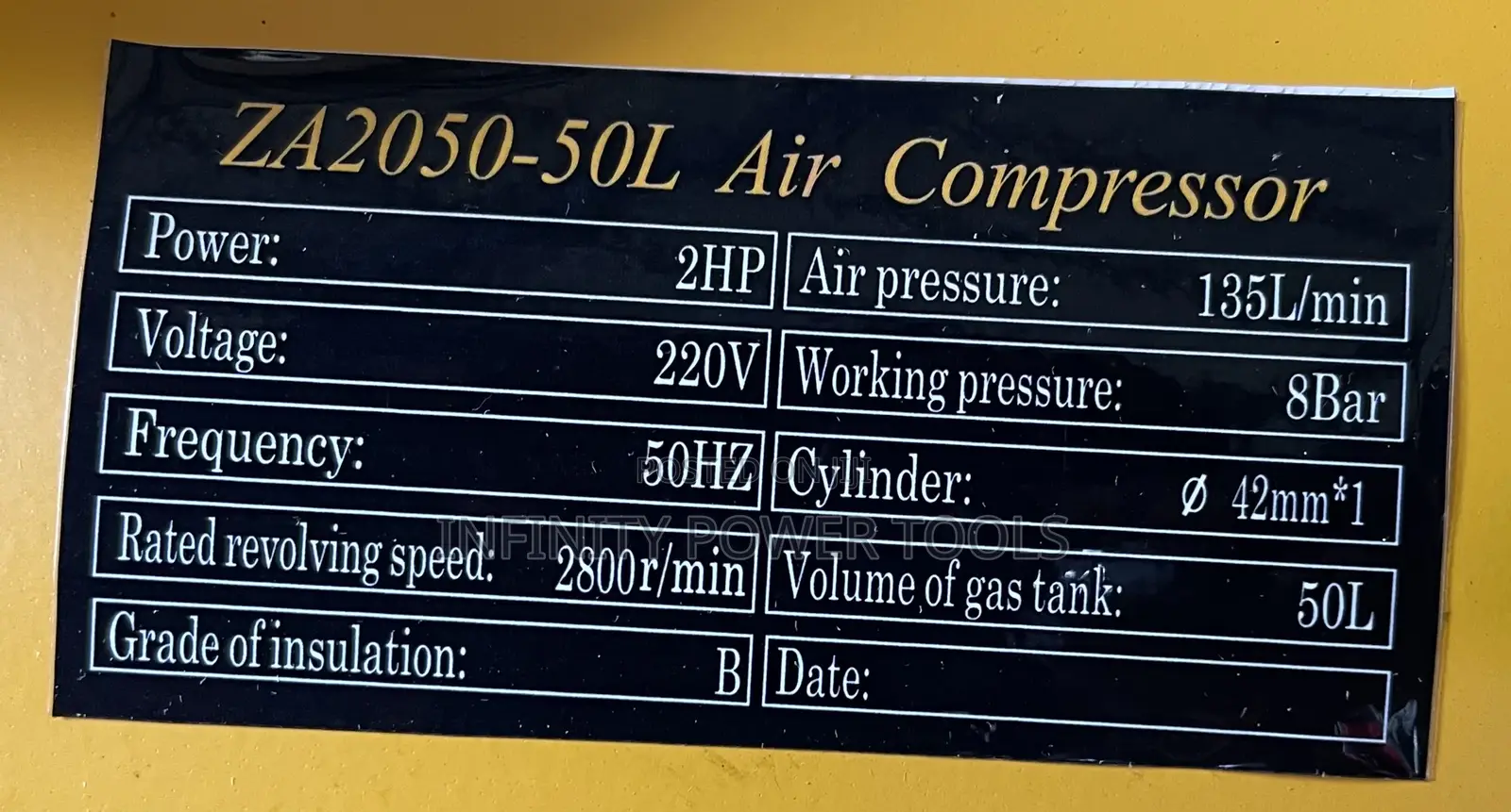 Air Compressor 50l Normal(Easy Power)