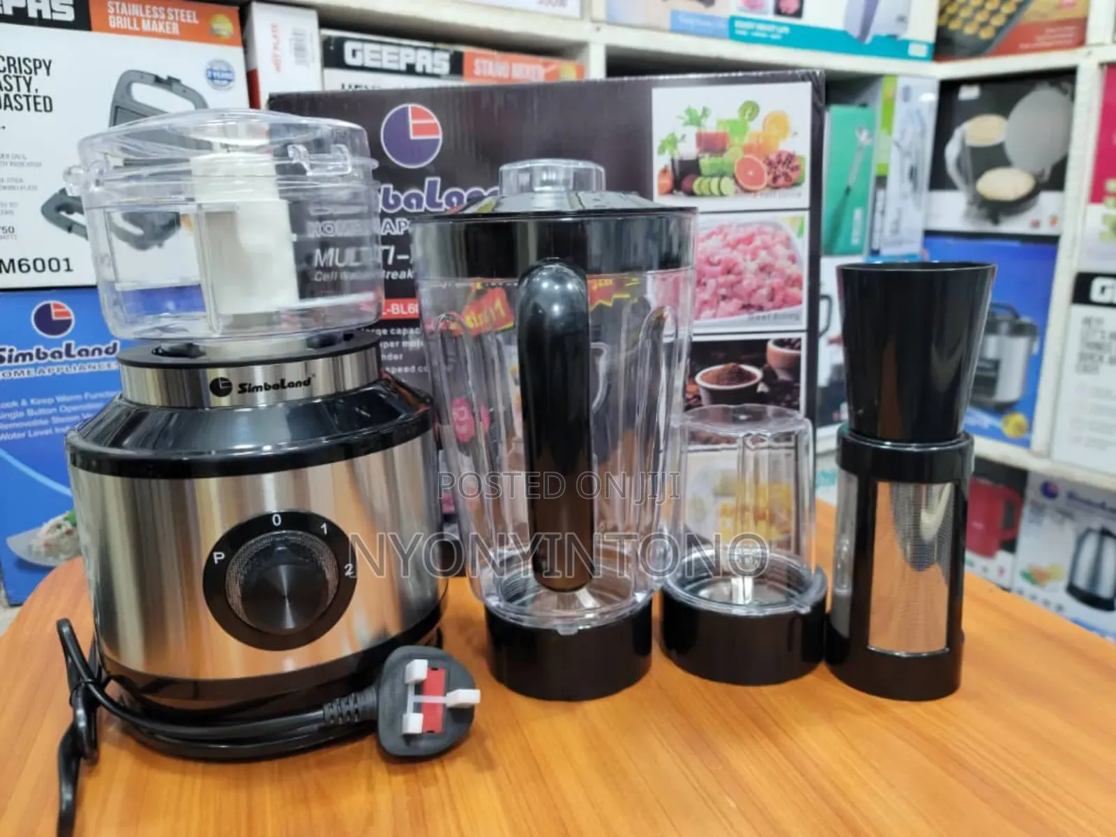 Simbaland High Quality 4 in 1 Food Processor