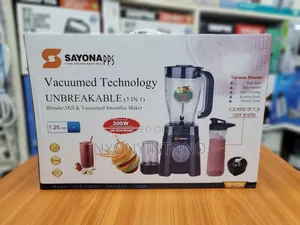 Sayona 3 in 1 Juice Blender With Smoothie Bottle